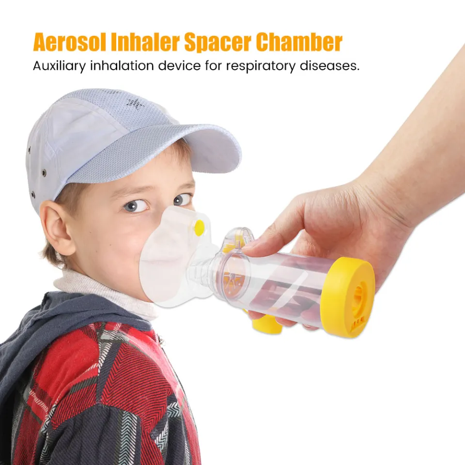 New Foldable Rescue Inhaler Choking Rescue Device Metered Dose Inhaler Spacer With Anti-Static ...