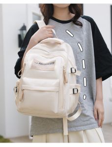 กระเป๋าเป้สะพายหลัง แล็ปท็อป ผ้าไนลอน ขนาด16นิ้ว เหมาะสำหรับกระเป๋านักเรียน เป้เดินทาง กระเป๋าอเนกประสงค์ พร้อมส่ง