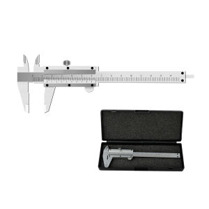 ToolHub Taffware Jangka Sorong Stainless Steel Caliper Gauge Micrometer 15CM - Silver