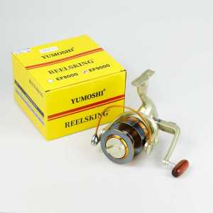 YUMOSHI EF Rill Reel Pancing 12 Bearing Murah Kuat Metal Tangguh Tahan Tarikan Ikan Besar