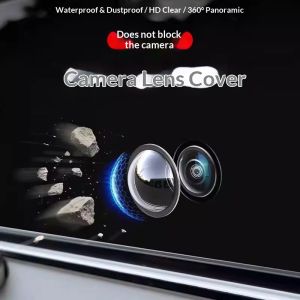 JJT Universal Car Camera Lens Protector with AR Anti-Fog & Anti-Scratch Coating for 360 Degree View System