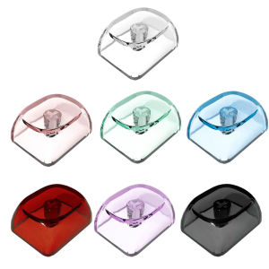 Transparents Mechanical Keyboards Key Blank Backlits Key Caps MOA Profile for Gateron Switches 10Pcs