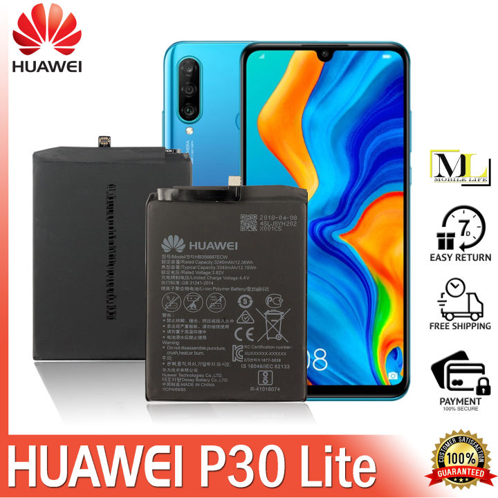 Huawei P30 Lite (HB356678ECW) Battery (100% ORIGINAL) 3340Mah Li