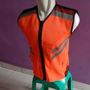 Rompi SAFETY jala orange