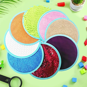 8/10/14/16pcs Tactile Sensory Thảm chơi cho trẻ em với tự kỷ vải Dụng cụ huấn luyện cho Thời thơ ấu phát triển