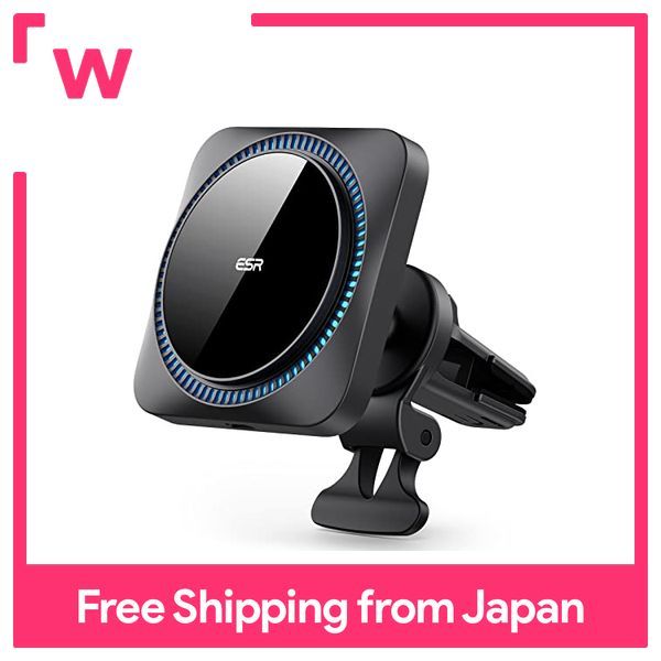 ESR MagSafe Car Phone Holder Wireless Charger with CryoBoost