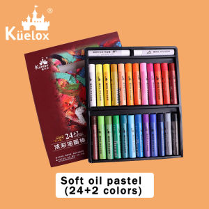 Kuelox-art Phấn Dầu Mềm/Macaron Bút Chì Màu/Morandi/Họa Sĩ Lớp 12/24/36/48 Màu Tranh Sơn Dầu Graffiti Dành Cho Nghệ Sĩ/Sinh Viên
