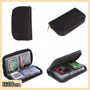 [Hilldora] Hot SDHC MMC CF Micro SD Memory Card Storage Carrying Pouch Case Holder Wallet