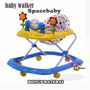 baby walker spacebaby sb-306 | baby walker murah | alat bantu jalan | belajar berjalan | apollo | kado bayi | baby wolker | baby walker family