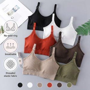 6pcs Seamless Sport Bra Yoga Bra Push Up Bra Bra For Woman U-Shaped Wanita Lancar Vest Seamless Bra