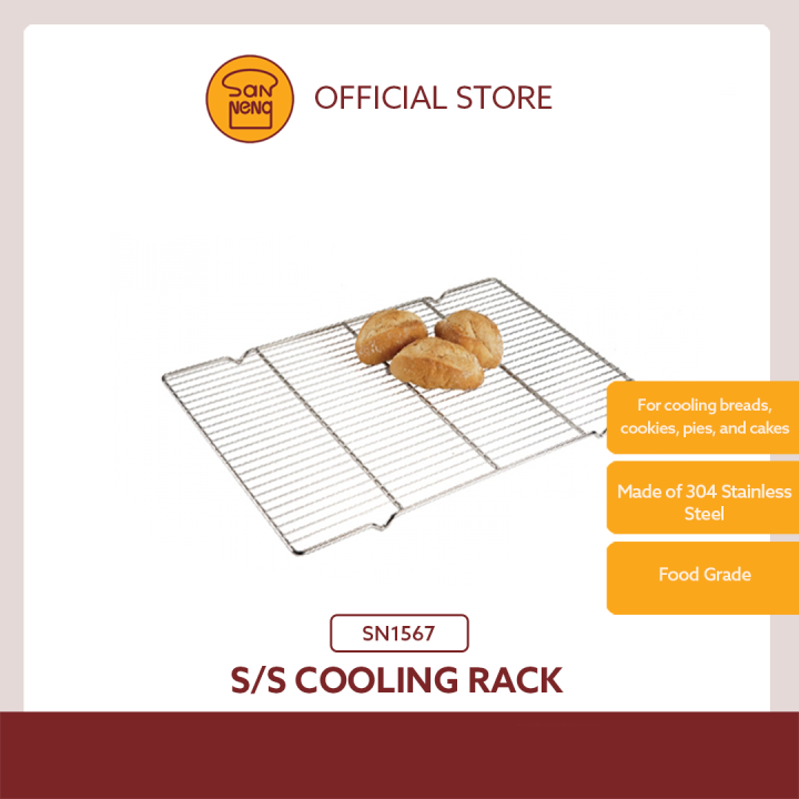 Sanneng Stainless Steel Cooling Rack (SN1567/SN1568) Lazada PH