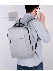 กระเป๋าเป้ กระเป๋าโน๊ตบุ๊ค กระเป๋ากันน้ำ เป้สะพายหลัง กระเป๋าใส่แล็ปท็อป กระเป๋าเป้ชาร์จUSB ปลีก/ส่ง Double E Shop E183