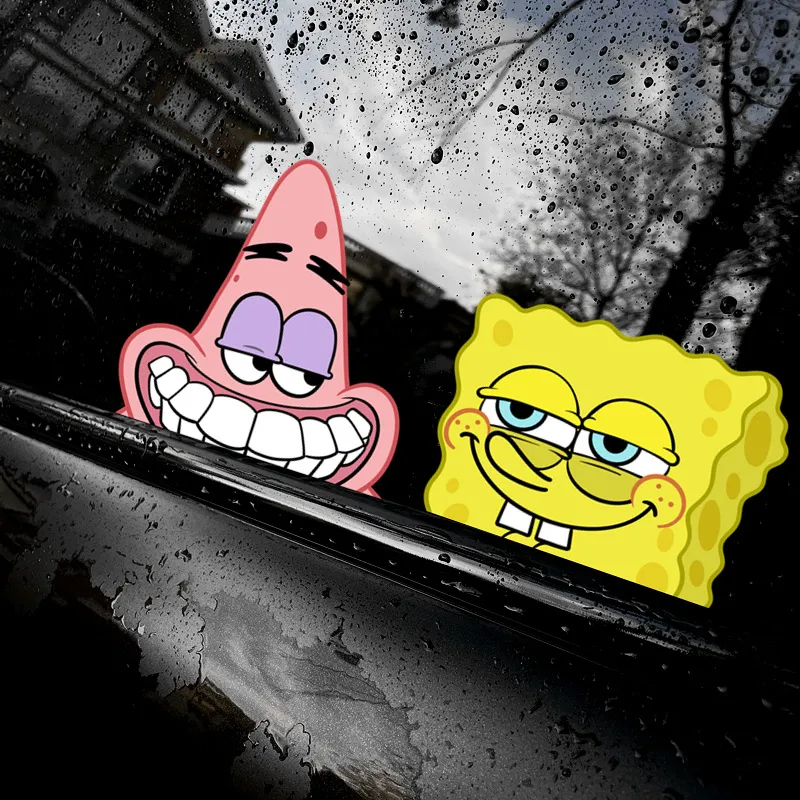 EasyMoGo Cartoon Spongebob Squarepants Pie Star Scratch Cover