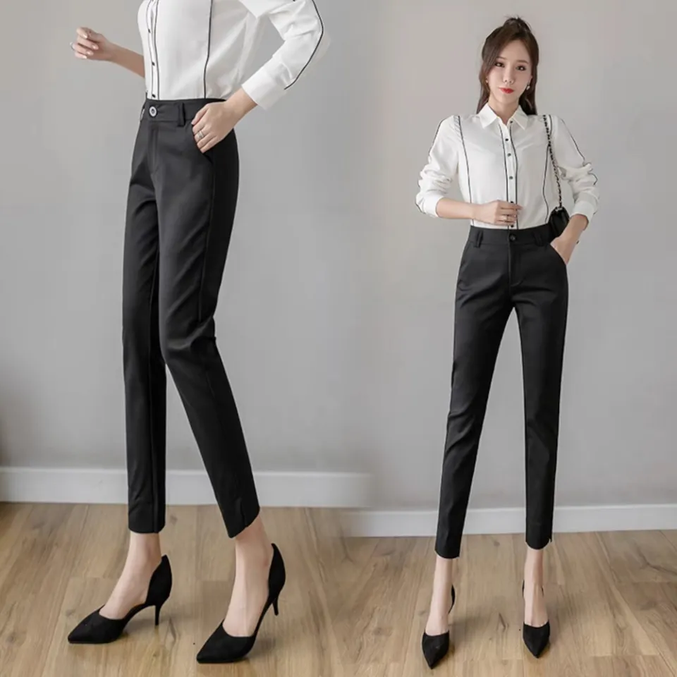 KNY Sexy Skinny Casual Office Wear Slacks Pants [TROUSERS] in