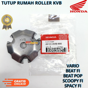 Tutup rumah roller KVB untuk motor VARIO BEAT FI BEAT POP SCOOPY FI SPACY FI. AHM berkulitas original asli ori dan presisi
