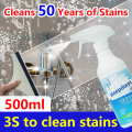 🔥5s quick cleaning🔥500ml Bathroom cleaner stain remover Bathroom tiles cleaner Toilet cleaner stain remover,Can remove limescale stains for bathtubs, bathrooms, tiles, toilets, etc.Bowl toilet bathroom Tiles cleaner stain remover. 