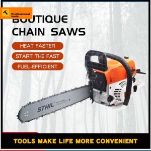 20inch Chainsaw Gasoline Lumbering Saw Garden Tool for Trees Cutting Outdoor Home Farm Use original chainsaw engine oil