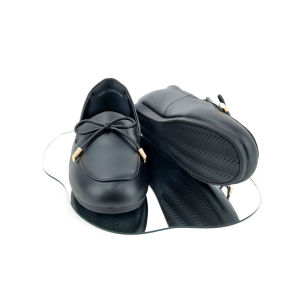 ST.JAMES รองเท้าหนังแท้/รองเท้าส้นเตี้ย รุ่น  LISBON สี BLACK | รองเท้า ผู้หญิง