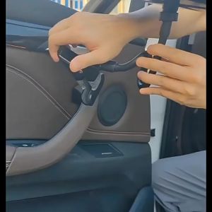 Portable Car Dining Table Tray Clip Multi-Purpose Food Drink Holder Back Seat