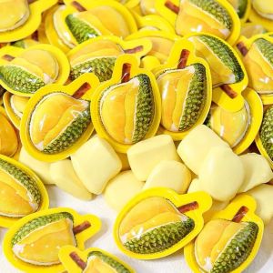 [ Hương vị Khó cưỡng ] Combo 500g Kẹo Sầu riêng Durian /kẹo sầu riêng 3D trái cây sáng tạo thơm hương đậm vị ăn đã nghiền
