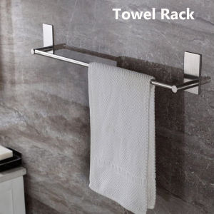 BEandBA Stainless Steel High Quality Hanger Kitchen Bathing Shelf Towel Rack Towel Bar Towel Rail Bathroom Accessories