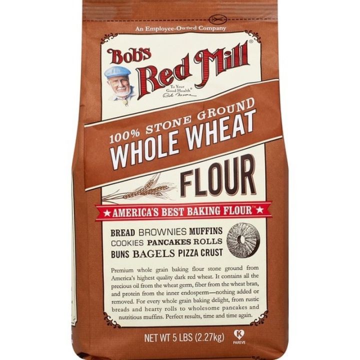 Bob S Red Mill Whole Wheat Flour 2 27kg 100 Stone Ground Organic Regular Lazada Ph