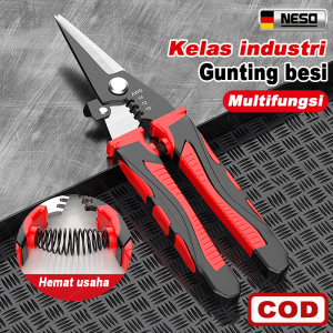 NESO Gunting Besi serbaguna gunting korea gunting holo seng baja ringan soligen NT-38