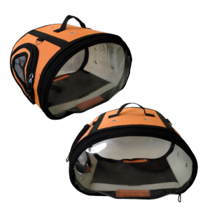 TAS KUCING PET CARRIER ASTRONOT DOBEL TRANSPARAN TERBARU BAHAN TAHAN AIR BISA SELEMPANG JINJING