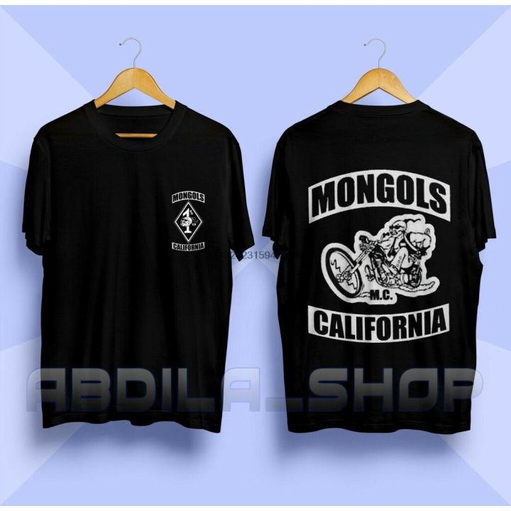 MONGOLS MC California Australia Motorcycle Club เสื้อยืดลําลอง เสื้อยืด ...