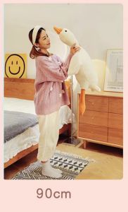 🔥พร้อมส่ง🔥หมอนตุ๊กตาห่านขาวใหญ่ ขนาด50-160cm หมอนตุ๊กตา ขนนุ่มนิ่มน่ากอด ขนาดใหญ่ สีขาว เป็นของขวัญ