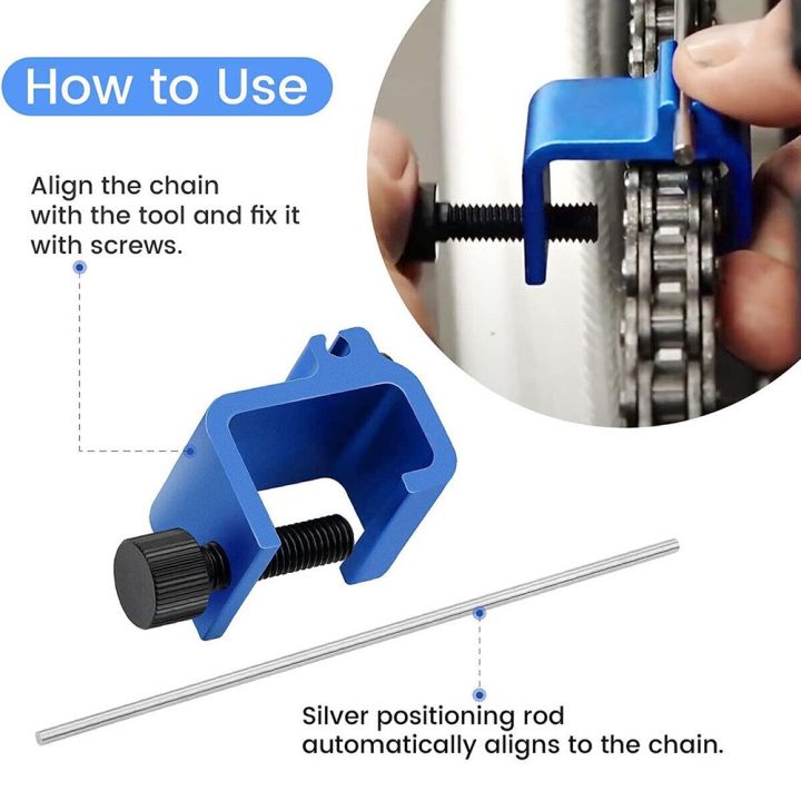 Universal Motorbike Chain Alignment Tool Ensures Proper Chain ...