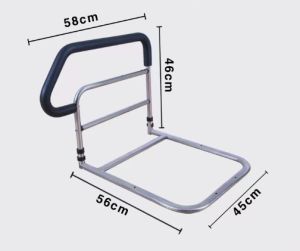 Keselamatan Rel Katil Bar Bantuan Pengawal Katil Warga Emas dengan Sokongan Pemegang Storan Untuk Warga Emas OKU & Pesakit