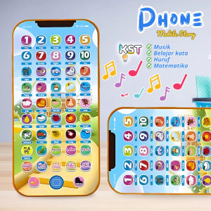 [KST] Phone Edukasi Touch Screen | Mainan Edukasi Telepon anak Laki Laki Perempuan | Hadiah Anak