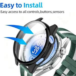 Tempered Glass+PC Case For Huawei Watch GT 7 7 Pro 41mm 46mm SmartWatch Screen Protector Case