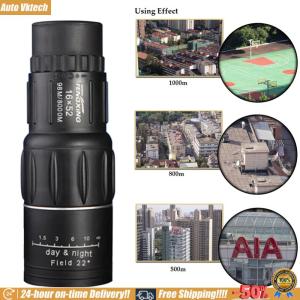 [Vktech]16x52 Handheld Monocular HD Optical Telescope 66M/8000M Zoom Long Range Spyglass Outdoor Binoculars for Birdwatcher
