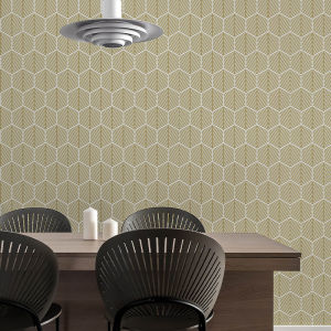 Wallpaper Geometric Wallpaper Abstract Wallpaper Modern Wallpaper Wall Decor 1970s Retro Removable Peel and Stick Wallpaper