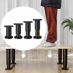 ORIGE HOUSE Adjustable Height Furniture Support Legs Heavy-Duty Load-Bearing Sofa Leg Bracket Sturdy Floor Protector Bed Beam Support Leg Bed Frame Support