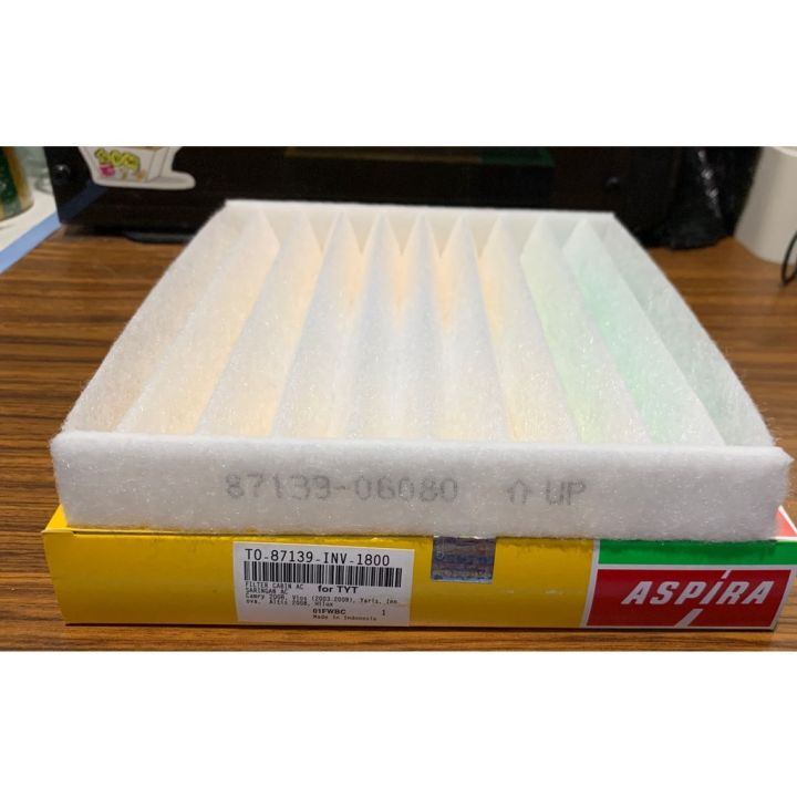 Filter kabin Filter udara ac Yaris TO87139INV1800 ASPIRA Lazada