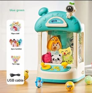 Toys Claw Machine Toys For Kids Catch Ball Machine Mini Claw Large Doll Capsule Toy Machine Mainan Budak 娃娃机