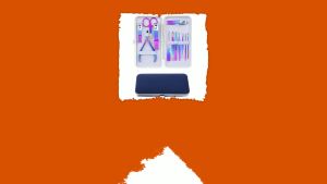 IFAN ™   Professional Nail Clipper Nail File Nail Cutter 12PCS in 1 Rainbow Stainless Steel Manicure Set Pedicure Combo Facial Care Tools for Household Travel Portable Gift for Women（12P）