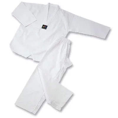 white collar Taekwondo Uniform dobok adult Kids Breathable cotton Karate dobok black collar WTF approved Uniform good fabric