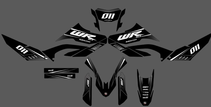 STIKER DECAL YAMAHA WR FULL BODY KEREN | Lazada Indonesia