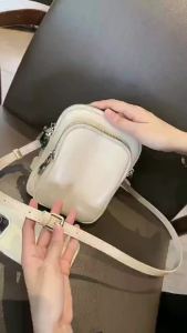 Genuine leather vertical phone bag for women 2026 New soft leather crossbody bag versatile shoulder bag for womenladies handbag