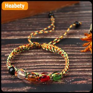【2-3 days delivery】 Adjustable Consecrated Feng Shui Five Elements Of Nature Bracelet Lucky Wealth