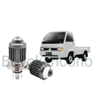 2pcs Lampu Utama LED H4 Laser Putih Mobil Mitsubishi T120ss Byk