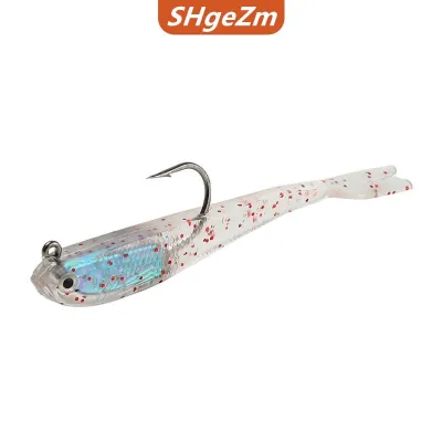[COD] SHgeZm SPORTS Mồi câu cá mềm màu 75mm 6.5g mồi giả cá mồi giả cá chì cá mềm