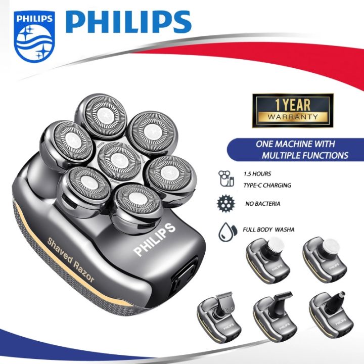 Philips Original Imported Razor Multi-Functional 7-In-1 Beauty Set ...