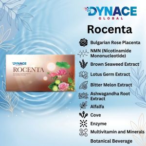 Rocenta Stem Cell Dynace Global Boost Libido Health Supplement 1 Box 15 Sachets - 100% Authentic - Anti-Aging - Skin Revitalizating
