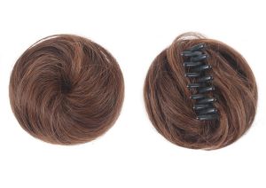 Tóc giả búi tròn mini B05 búi tròn tóc giả mini búi tóc giả nữ