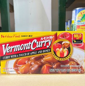 Date 07/27 Viên Nấu Cà Ri Nhật VERMONT CURRY (Táo Mật Ong) Nhật Bản 230g - Không Cay